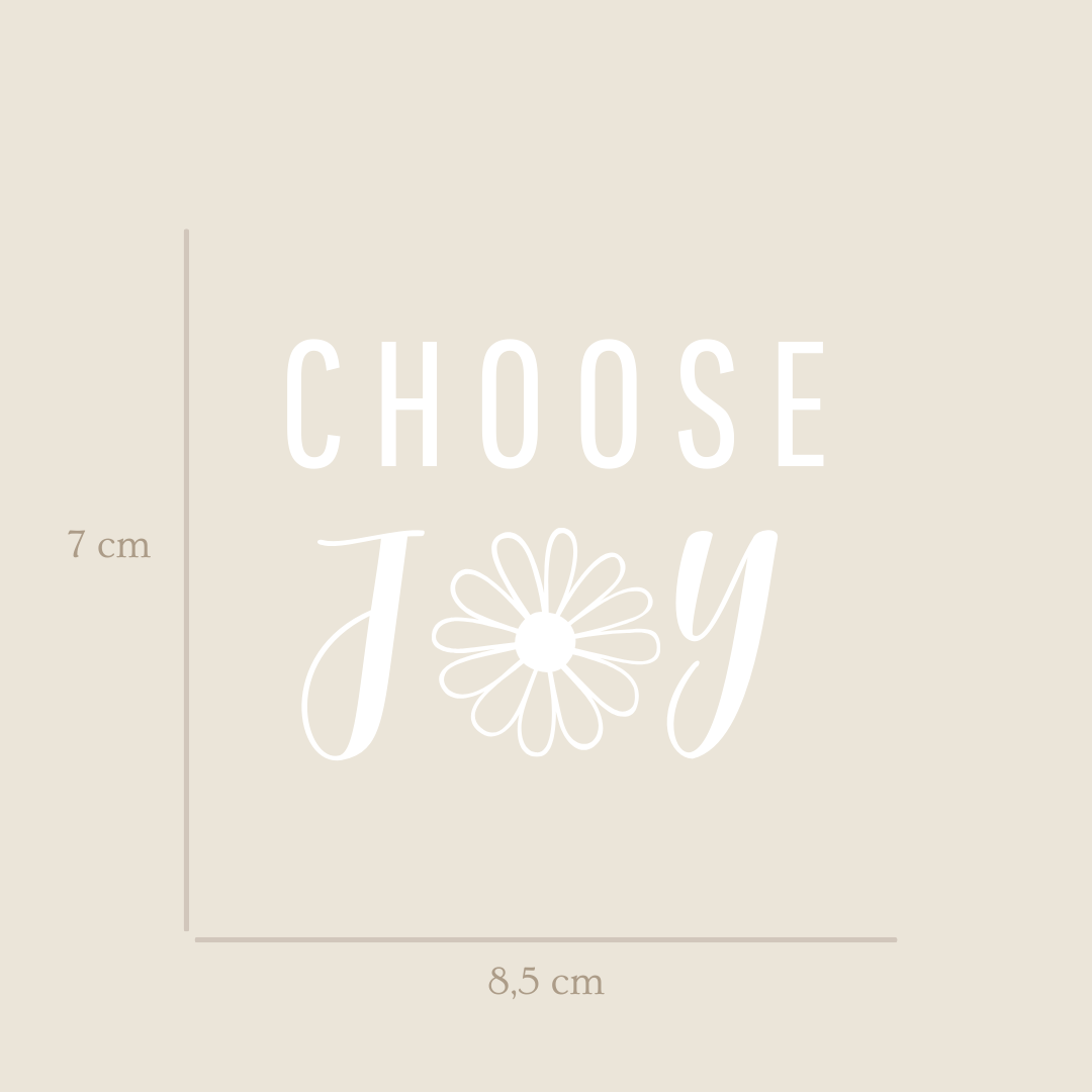 "choose joy" Aufkleber | Sticker