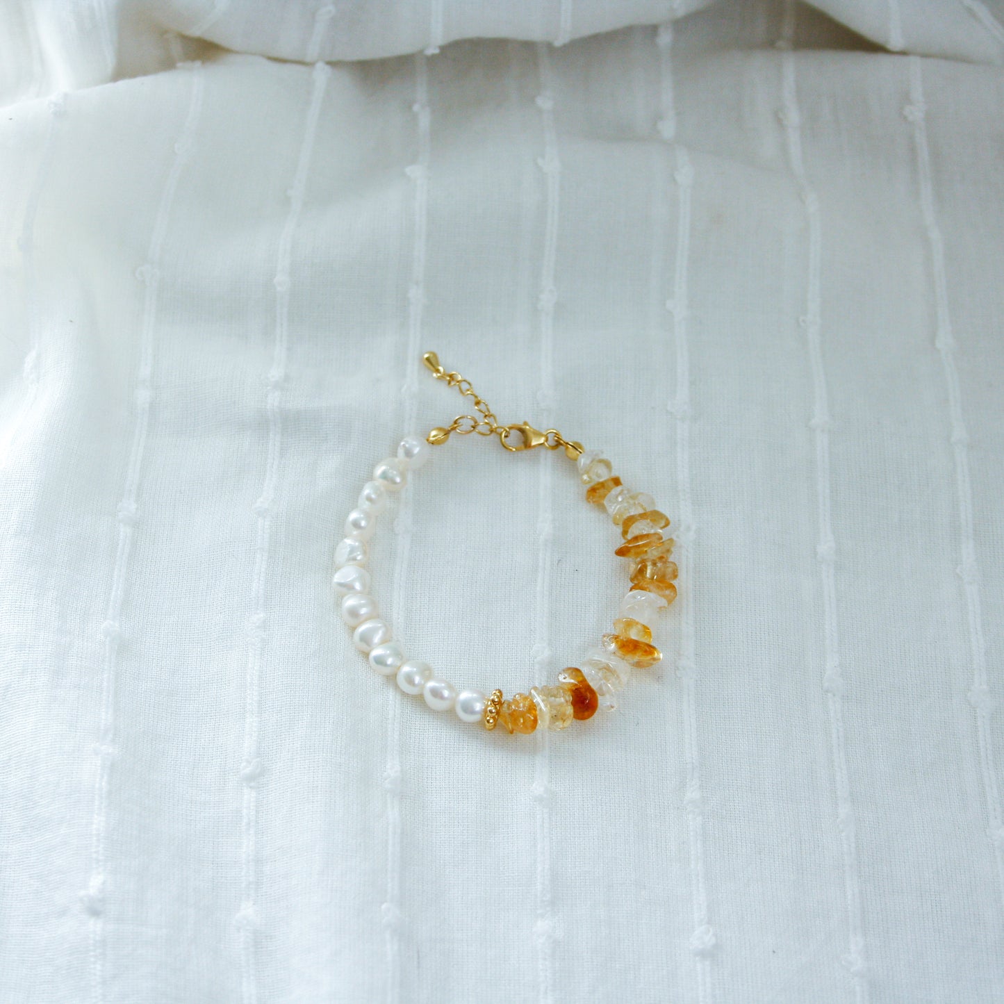 Citrin Kette - "Lebensfreude"