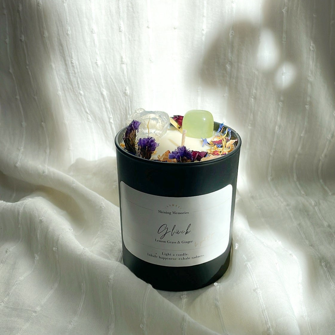 Healing candle "Glück"