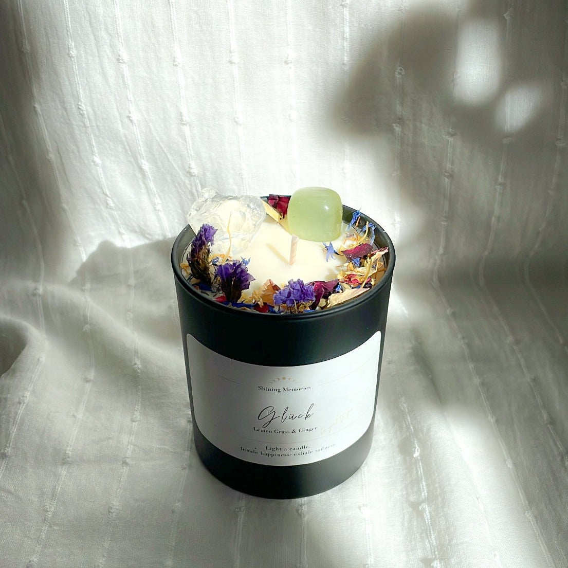 Healing candle "Glück"