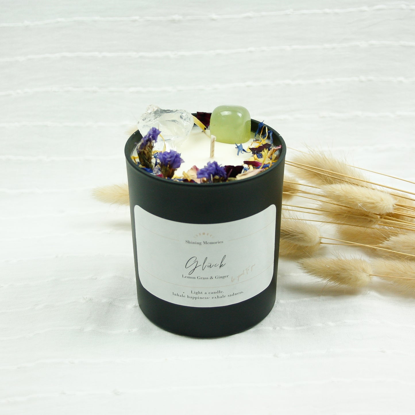 Healing candle "Glück"